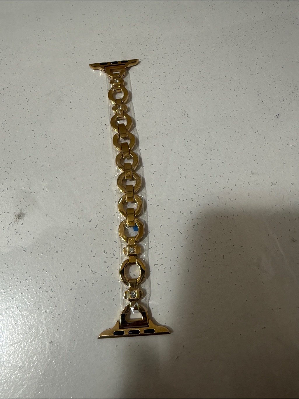 Gold ChainLink Watch Band Adapter Bracelet